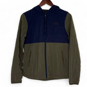 The North Face Women's Jacket Small Olive Green & Navy lightweight outdoors